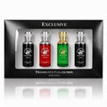 Beverly Hills Polo Club Mens Fragrance Collection - 4 Premium Eau de Toilette Colognes (1oz Each) - Diverse, Long-Lasting Scents: Blaze, Sexy, Rogue & Sexy - Ideal Gift Set for Him