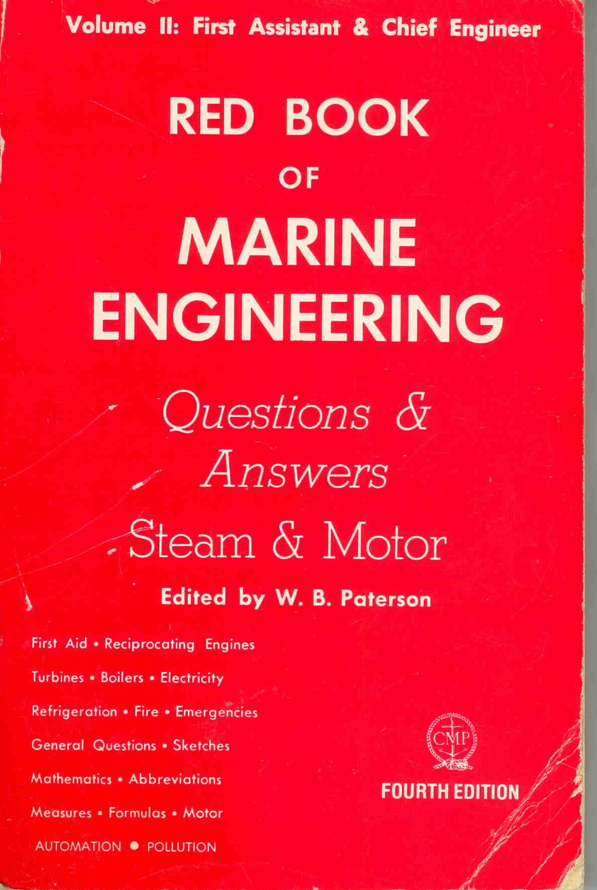 Red Book of Marine Engineering: Questions and Answers-used
