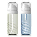 Yolaist 2 Pack 60ML Small Spray Bottle  Portable Refillable Travel Spray Bottle for Hair  Cleaning  Beauty  Fine Mist  Leak Proof  Lt. Blue and Lt. Green
