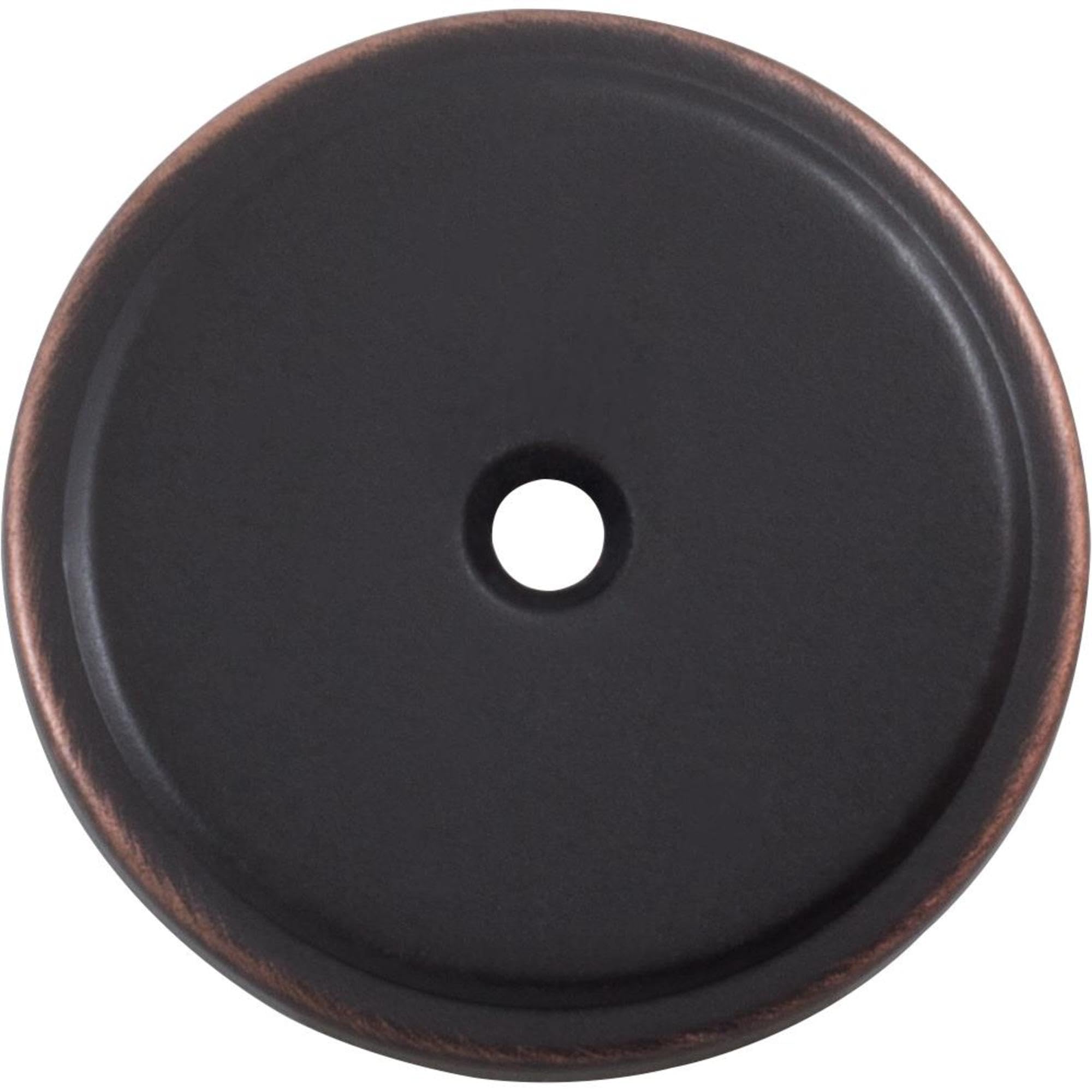 Stone Harbor Hardware Bi-Fold Closet Door Knob Backplate  1-3/4 Inches  Vintage Bronze