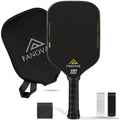 Fanovae Pickleball Paddle, T700 Raw Carbon Fiber Surface, Raw Carbon Fiber Pickleball Paddle, CFS, Designed for Ultimate Spin & Consistency, Includes Paddle Cover&Eraser, Ideal for Gift, POWERMAX 7I
