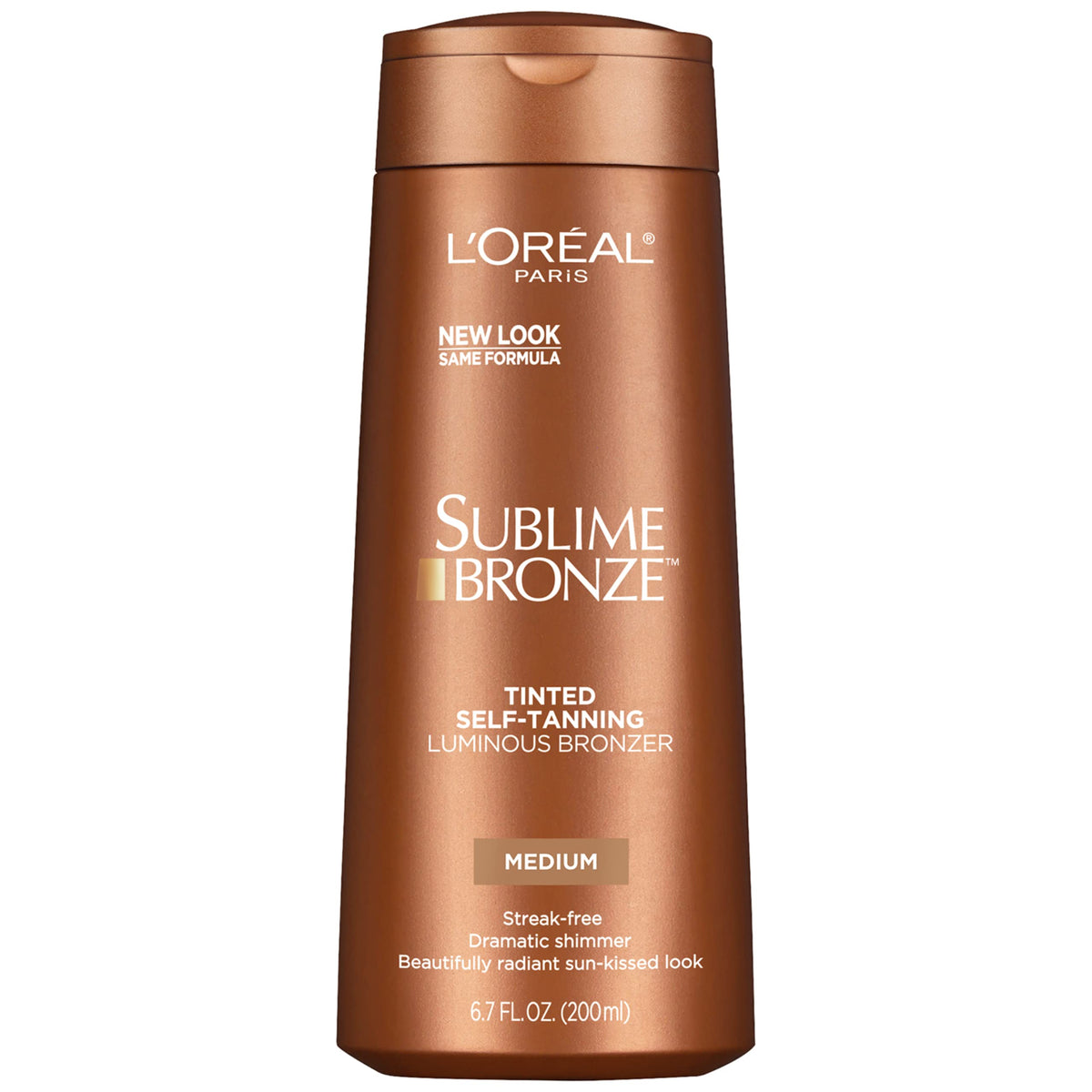 LOréal Paris Sublime Bronze Luminous Bronzer Self-Tanning Lotion, 6.7 oz.