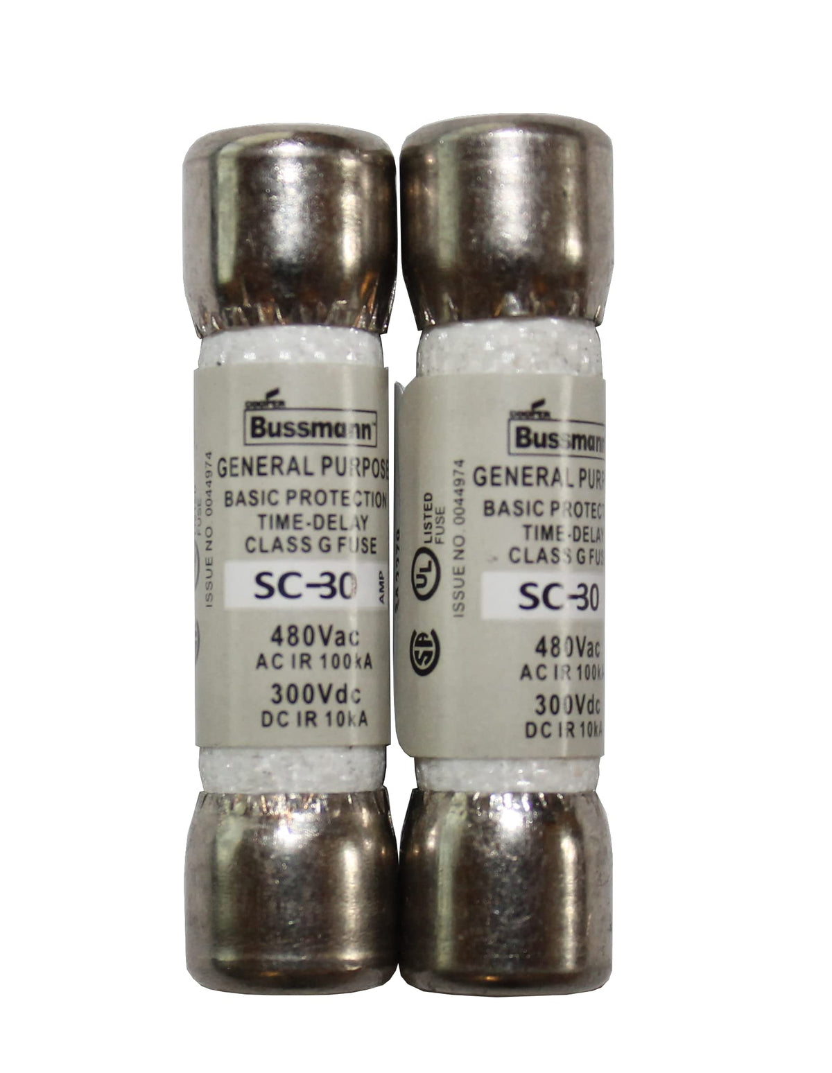 SC-30 30 Amp Class G Time Delay Fuse (2 Pack) QSU
