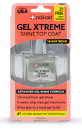 Nail-Aid Gel Xtreme Shine Top Coat  Clear  0.55 Fluid Ounce