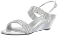 Touch Ups Women's Allison Sandal, silver, 10.5 M US Condition-Used