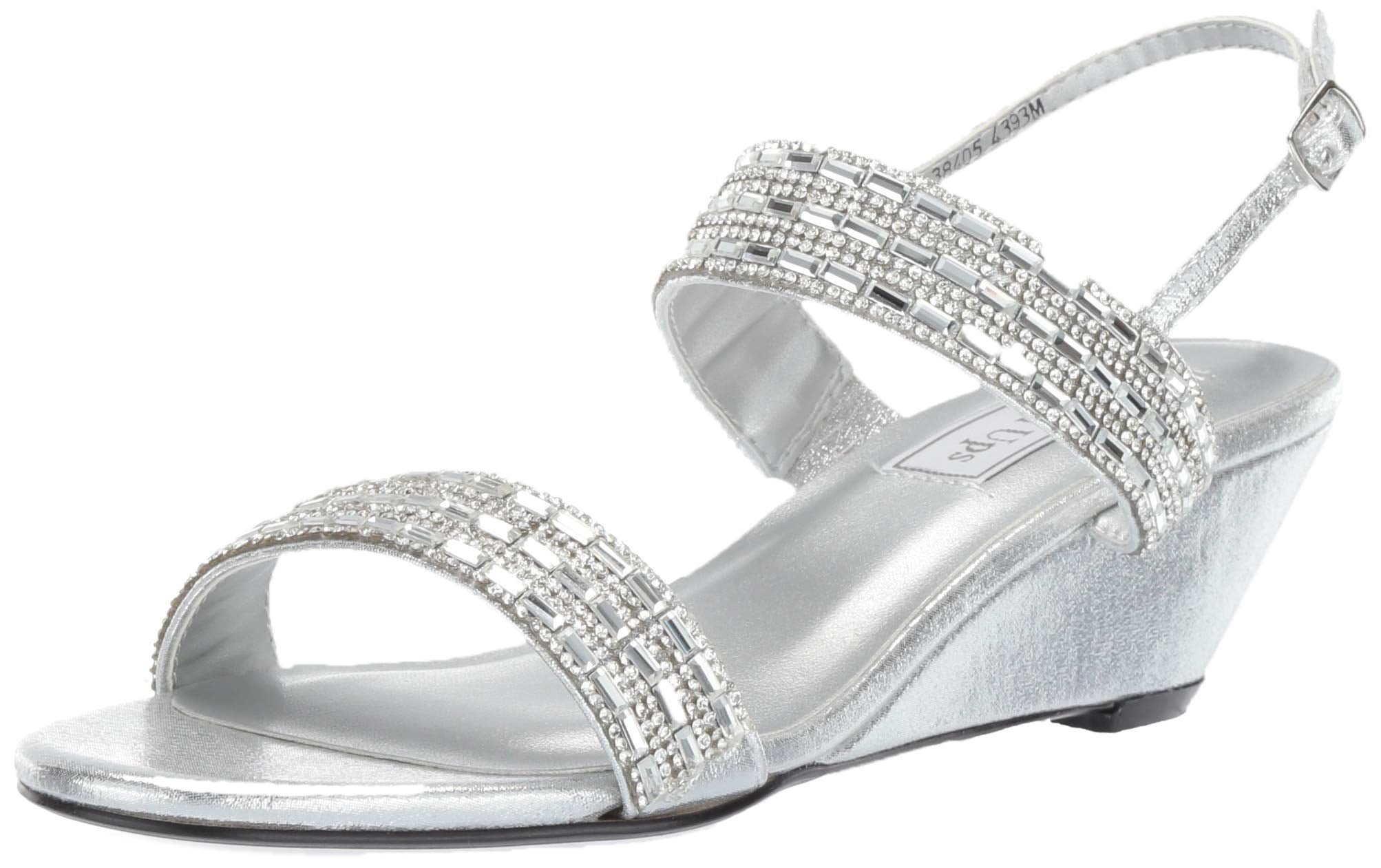 Touch Ups Women's Allison Sandal, silver, 10.5 M US Condition-Used