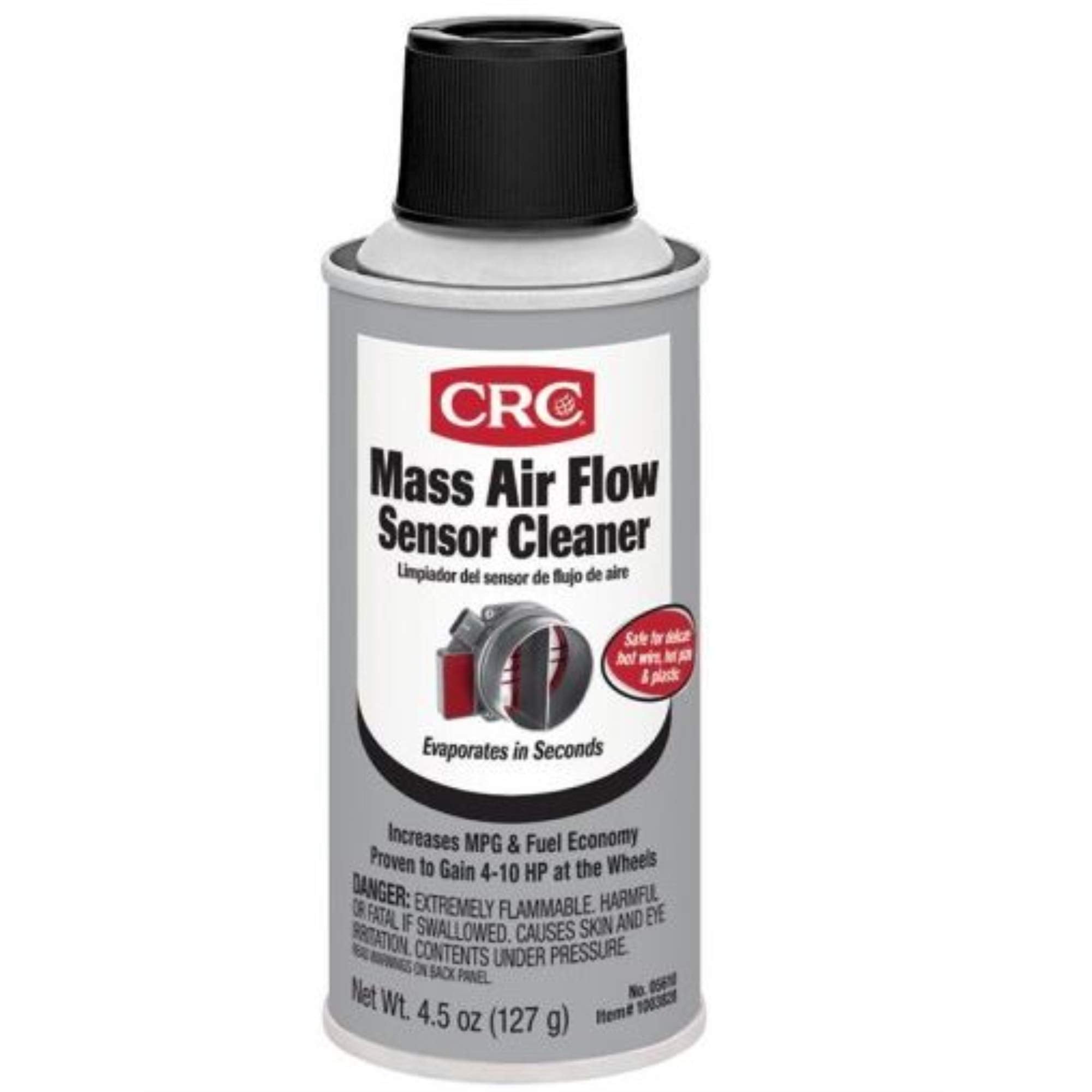 CRC Mass Air Flow Sensor Cleaner, 4.5 Wt Oz, 05610