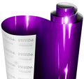 VViViD+ Ultra Gloss Candy Purple Vinyl Car Wrap Premium Paint Replacement Film Roll with Nano Air Release Technology, Stretchable Protective Cap Liner, Self Adhesive (15ft x 5ft) Condition-New