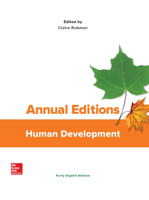 Annual Editions: Human Development-used