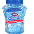 Clorox Fraganzia Crystal Beads Air Freshener, Long Lasting Room Deodorizer and Odor Eliminator Gel Beads to Freshen Home, Car, or Office, Morning Sky Scent, 12 Fl Oz Condition-New