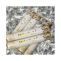 PrimePure Confetti Cannon Party Popper, Fake 100 Dollar Bills Money, 6 Pack