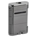 XIKAR Allume Triple Jet Tabletop Lighter, Engineered for Performance, Crisp Side Squeeze Ignition, Gunmetal Condition-New