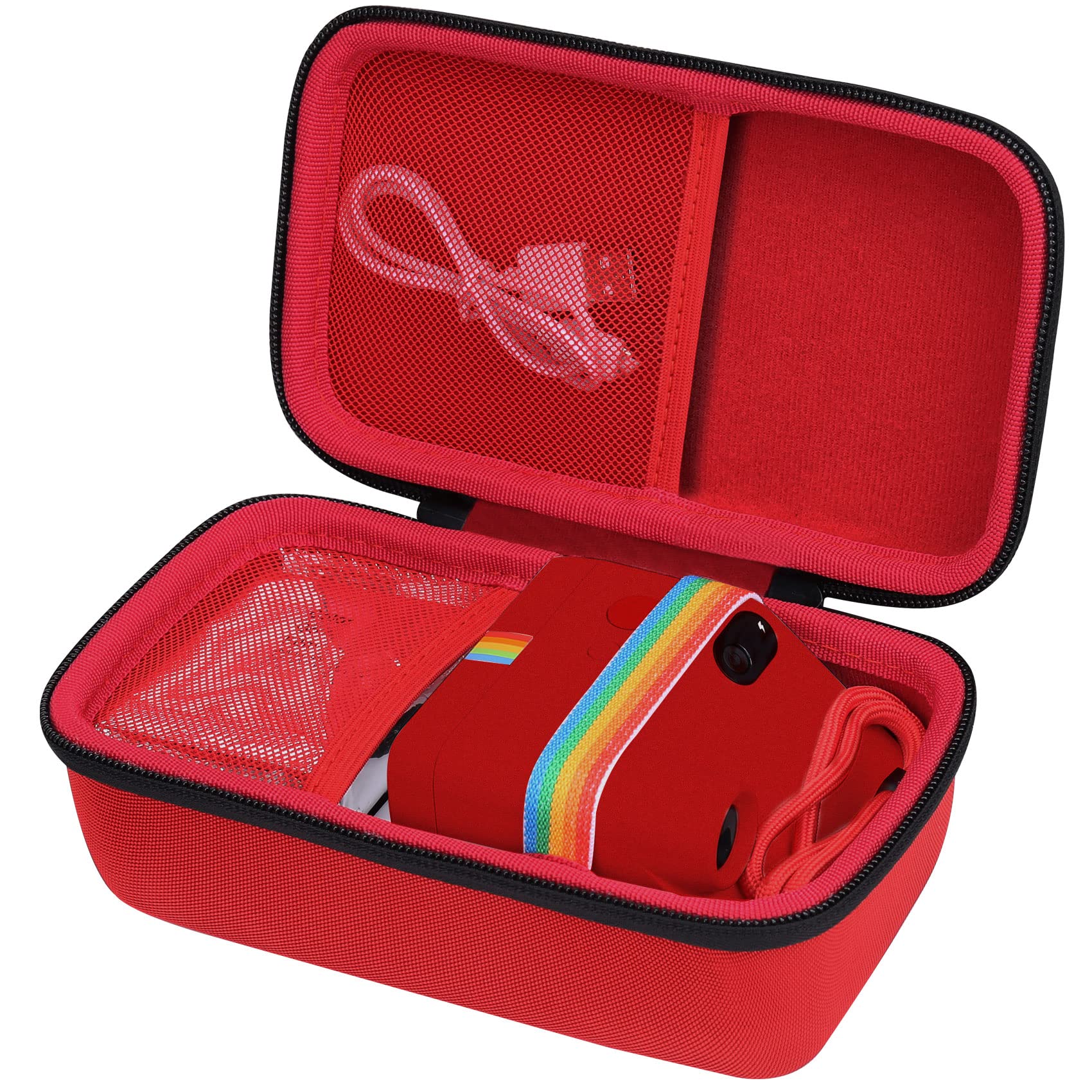khanka Hard Travel Case Replacement for Polaroid Go (9035/9071/9070) / Polaroid Go Generation 2 - Mini Instant Film Camera(9147/9096/9098/9097), Case Only.(Red) Condition-New