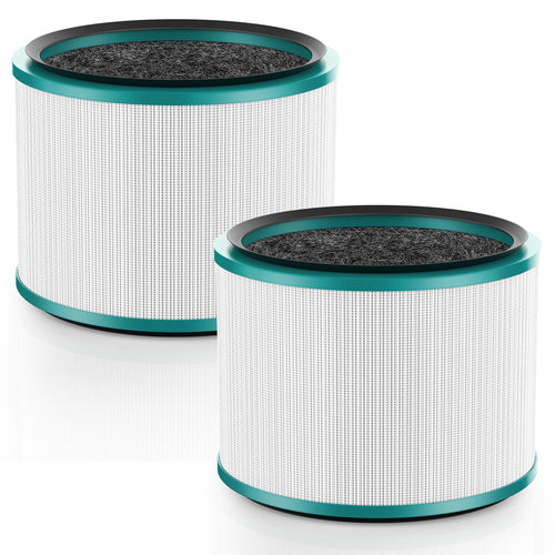 2 Pack Air Purifier Filter Replacements for Dyson HP01  HP02  DP01 Desk Purifiers. Compare to Part # 968125-03 - Compatible with Dyson Pure Hot Cool Link Air Purifier Filter Replacement.