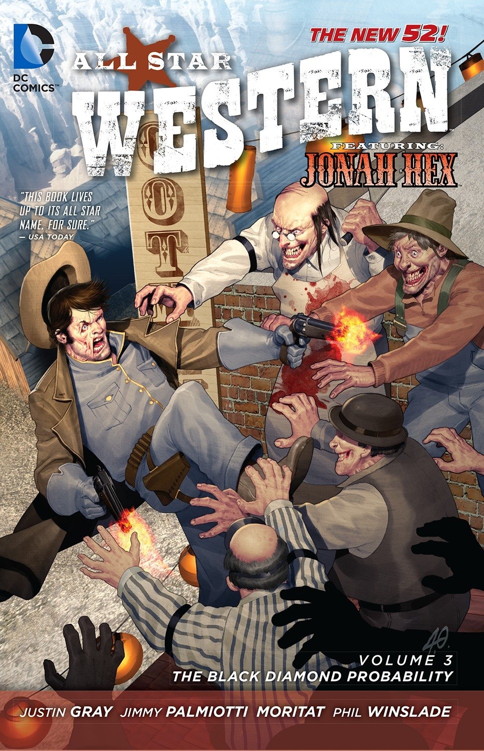 All Star Western Vol. 3: The Black Diamond Probability (The New 52): Featuring Jonah Hex-New