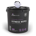 Wipex Gym Wipes - Natural Fitness Equipment Wipes, EWG Verified, Plant-Based Cloth with Lavender & Vinegar, All-Purpose Cleaner - Safe on Peloton Bikes & Yoga Mats, 400 Count