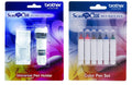 Brother ScanNCut Universal Pen Holder CAUNIPHL1 and 6-Piece Color Permanent Ink Pens CAPEN1