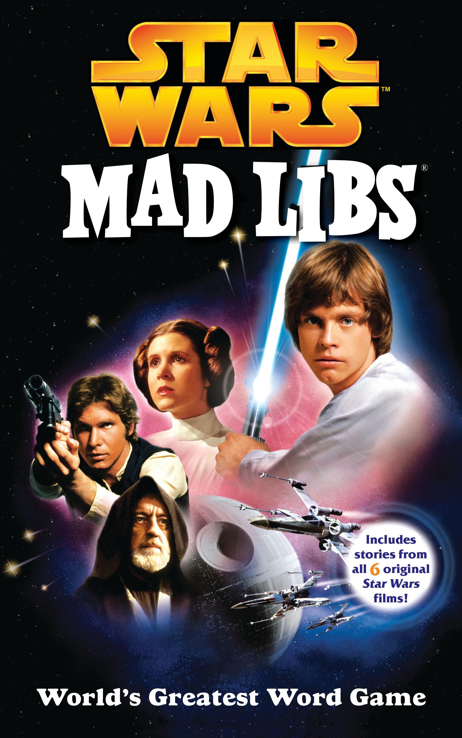 Star Wars Mad Libs: Worlds Greatest Word Game book-used