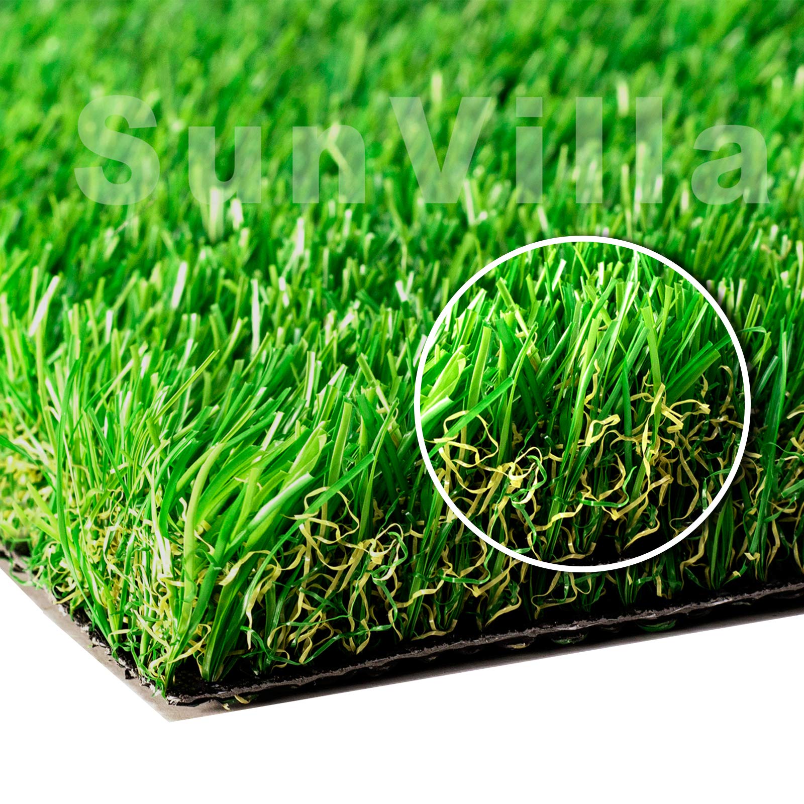 SunVilla Realistic IndoorOutdoor Artificial grassTurf (1 FT X 13 FT  13 Square Feet)