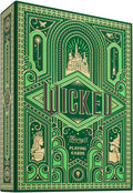 theory11 Wicked Playing Cards – Green Gold Oz Theme Poker Deck with Glinda & Elphaba Artwork, Magic, Cardistry, Game Night, Theater Fan Gift for Card Collectors, Magicians, Players, Teens & Adults