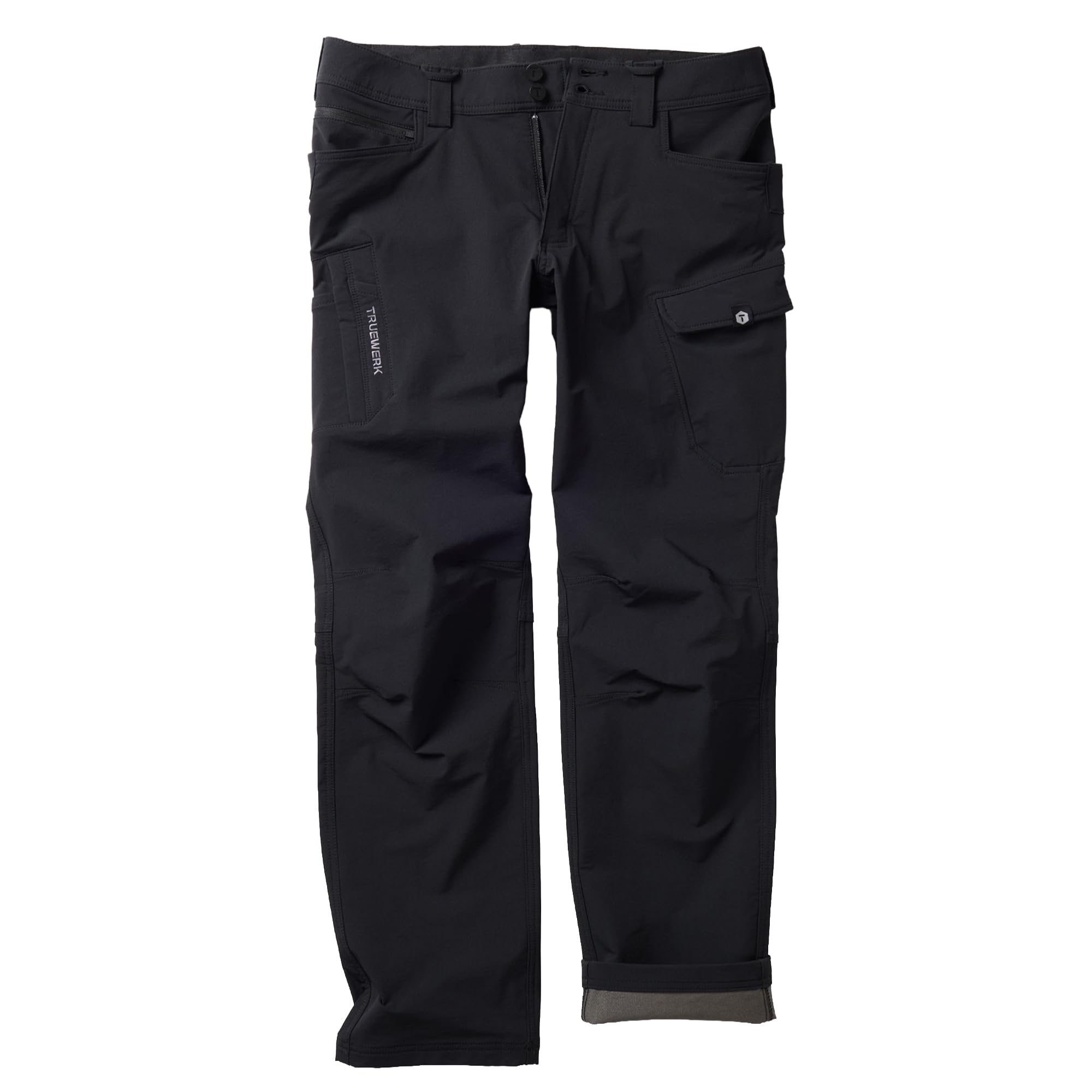 TRUEWERK Mens T2 WerkPant - Black, 30W x 30L