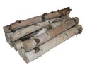 Wilson Northern White Birch Log Bundle, Natural Bark Wood Home Décor - 15.5Inch-17.5Inch in Length 1.5Inch-3Inch Dia. (Set of 8) Condition-New