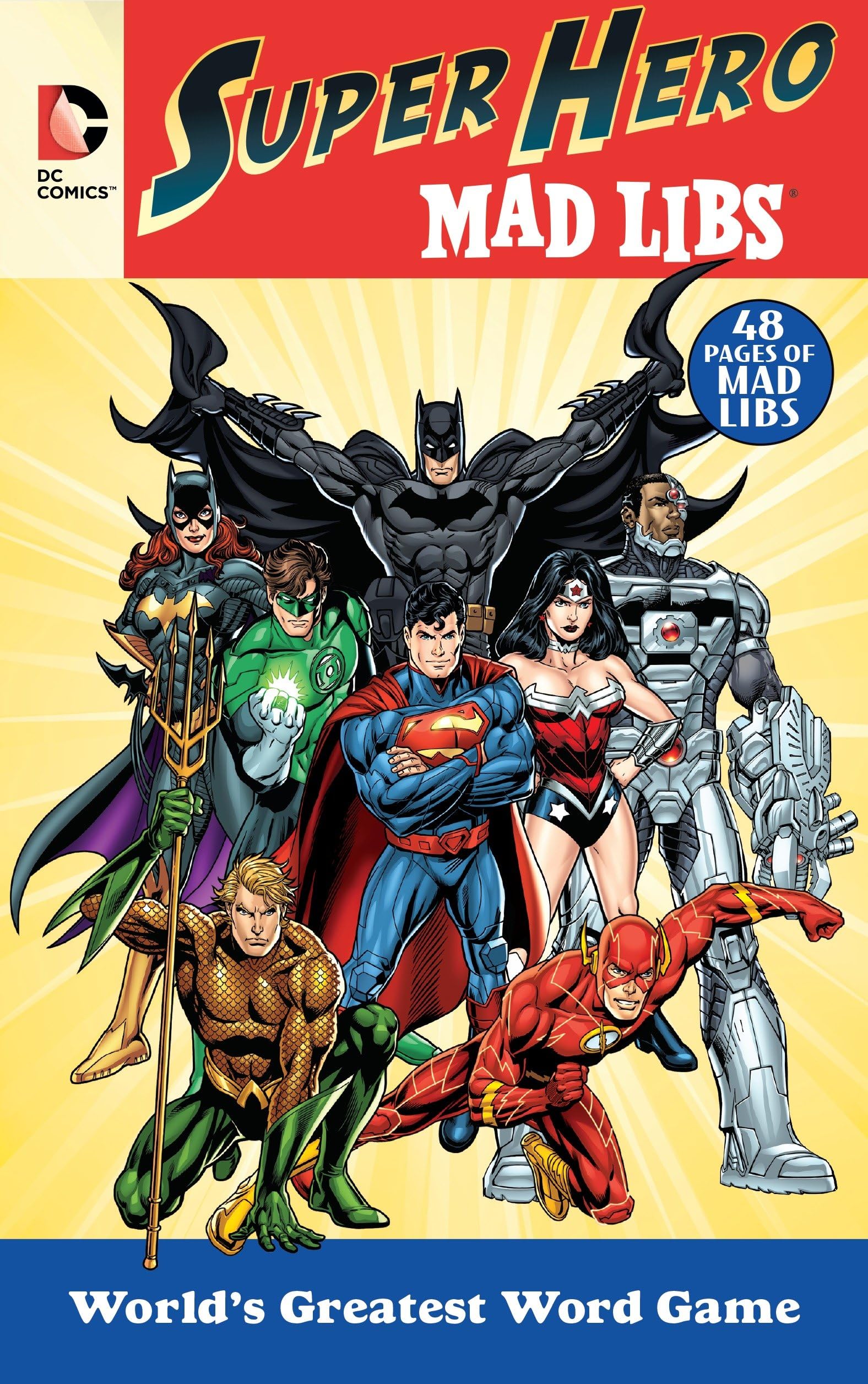 DC Comics Super Hero Mad Libs: World's Greatest Word Game Condition-New