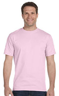 Hanes Mens TAGLESS And ComfortSoft And Crewneck T-Shirt 5280 Refurbished