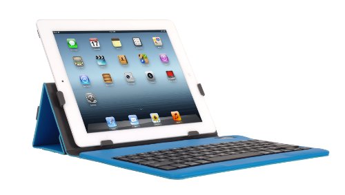 iHome Type Series: Type Slim Bluetooth Keyboard Case for iPad 2/3/4, Blue Refurbished