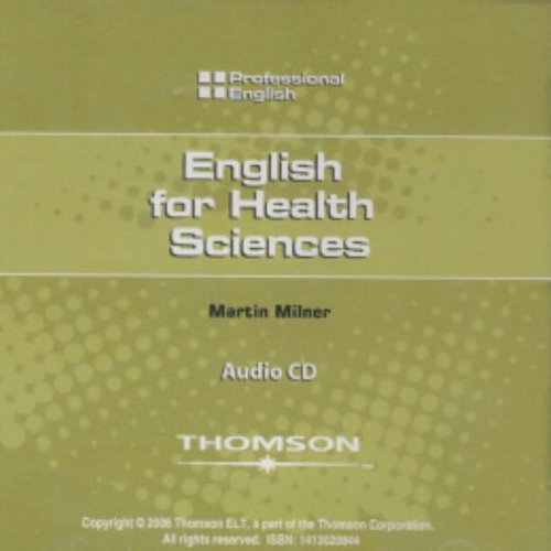 English for Health Sciences: Audio CD (Professional English) Refurbished