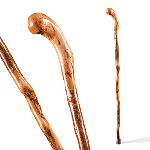 Brazos Walking Cane for Men and Women Handcrafted of Lightweight Wood and made in the USA, Knob Root, 37 Inches Refurbished