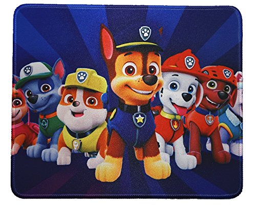 12x10 Inch HD Paw Boy Doggie Cute Collection Office Mouse Pad Non Slip Rubber Mouse mat Refurbished