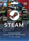 Steam Gift Card - $50 Refurbished