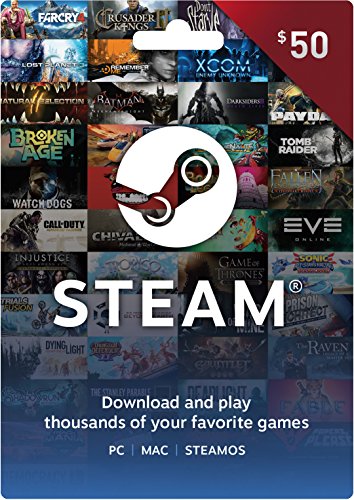 Steam Gift Card - $50 Refurbished