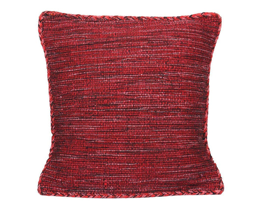 Square Cushion Cover Pillow Case 18 X 18 Handwoven Throw Pillow Cover for Sofa Pillowcase 100% Cotton Home Bedding Accessories (Design 02) Refurbished