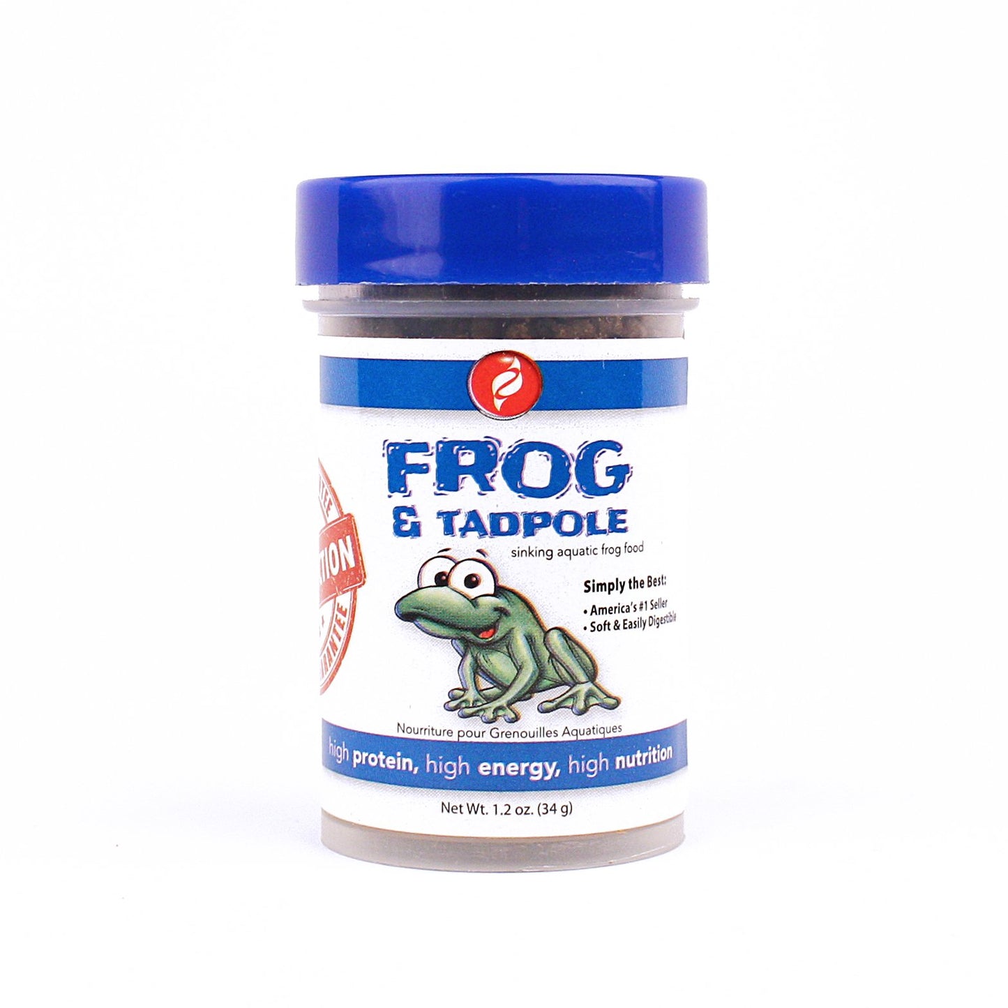 Pisces Pros (HBH) Frog and Tadpole Bites Aquatic Frog Food (1.2 oz) Refurbished